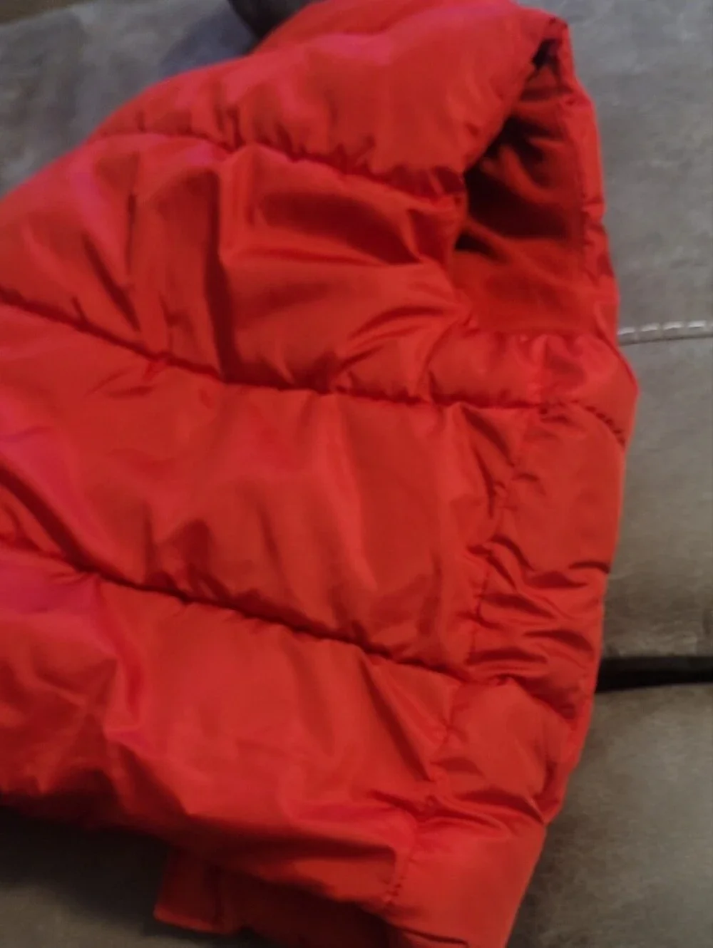 Old Navy Kids Bright Red Puffer Jacket